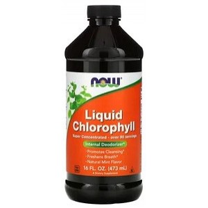 Liquid Chlorophyll & Mint - 473 мл Фото №1